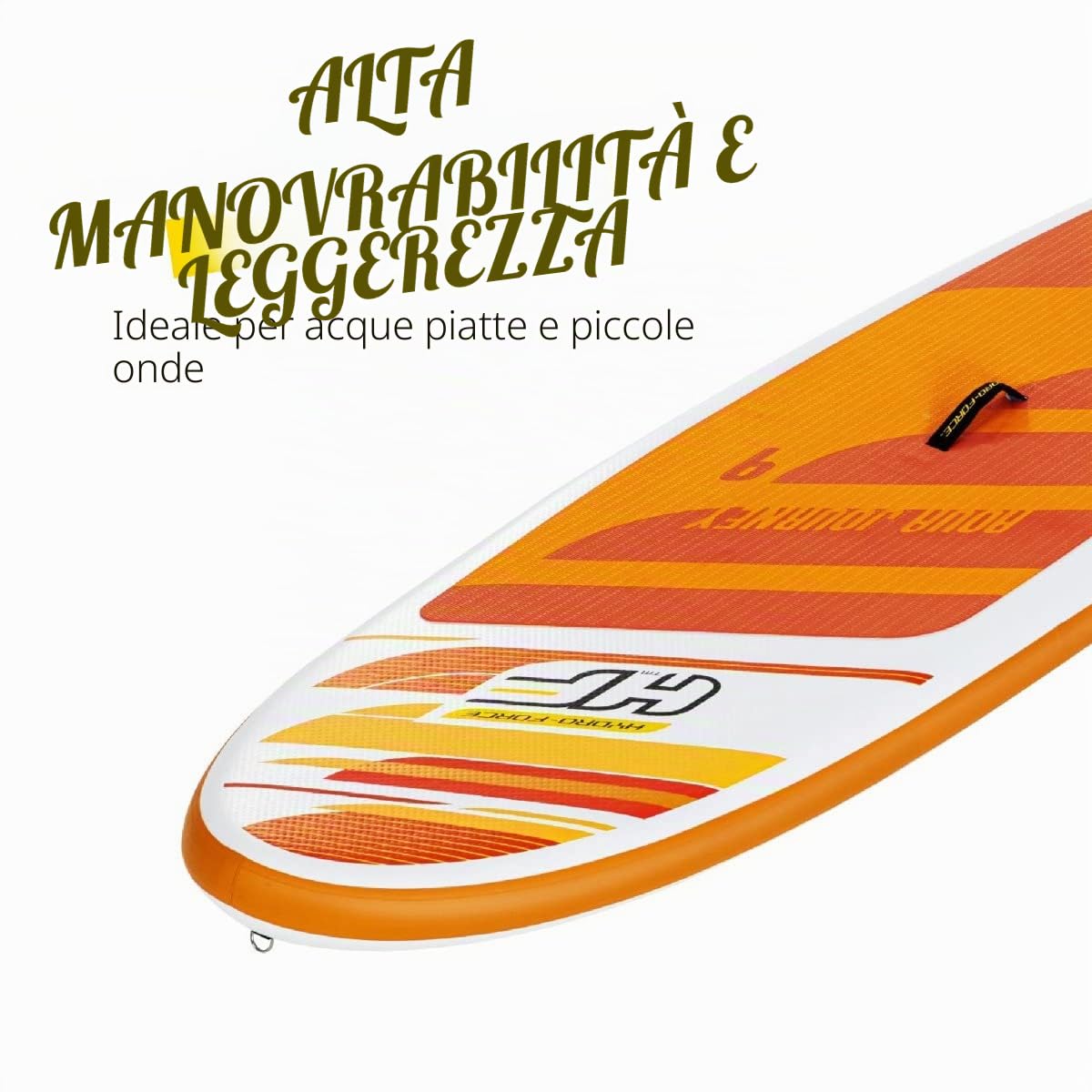 Hydro-Force SUP Gonfiabile Stand Up Paddle Board - Set completo di diversi stili, dimensioni 2,4 m, 3,4 m, 3,8 m, 3,8 m, 3,8 m, 3,8 m, 3,8 m
