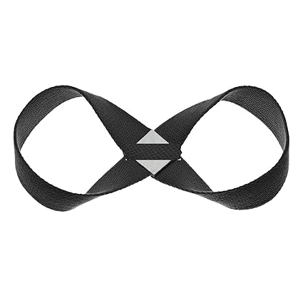 Infinity Cotton Yoga Strap for Stretching - Stretch