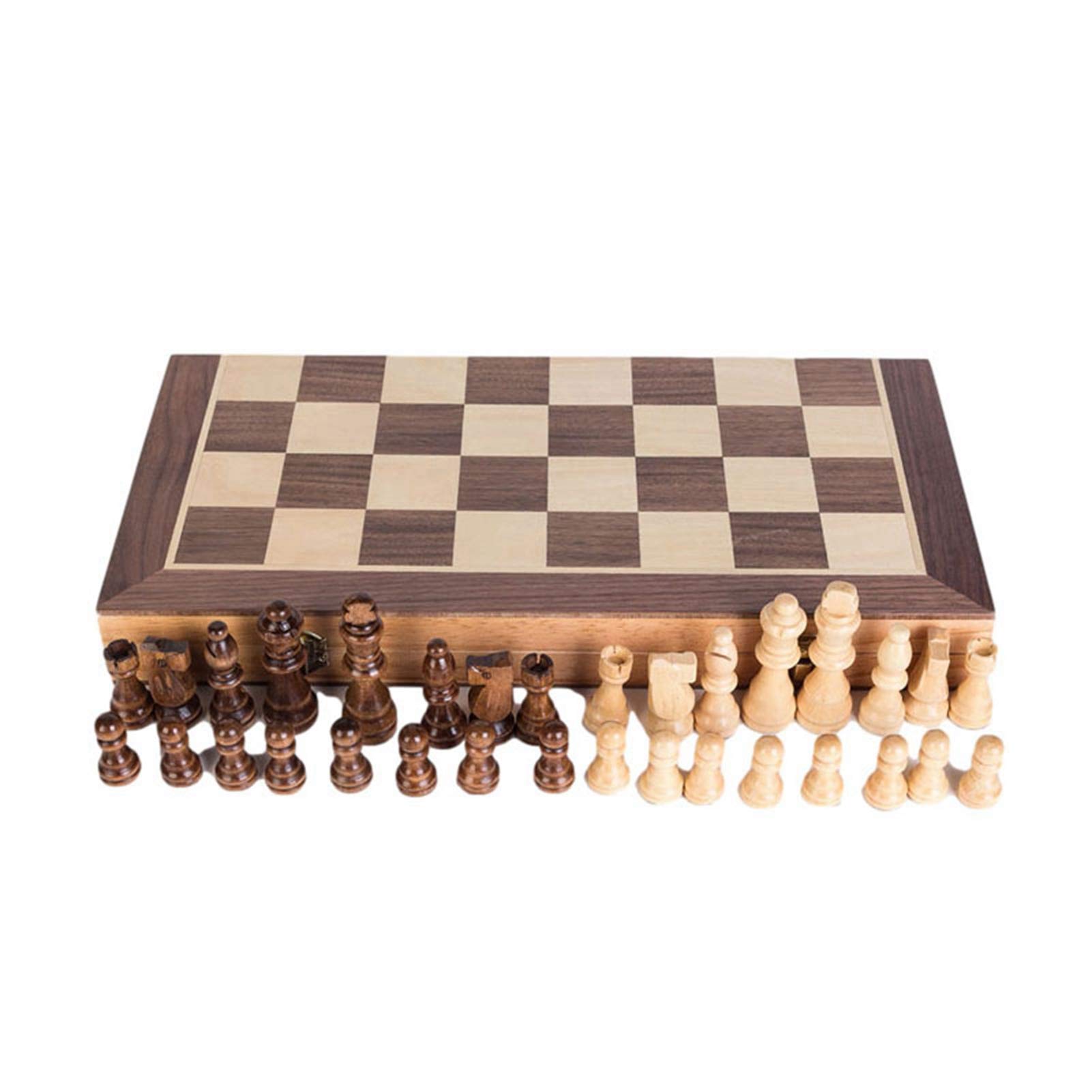 Buy Elibeauty Chess Armory Wooden Chess Set, Staunton Chess Pieces