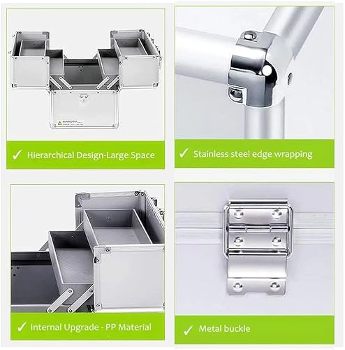 Miniatura 6 de Caja de cerradura, caja de seguridad para medicamentos, botiquín de primeros auxilios, botiquín con cerradura para medicamentos, caja de