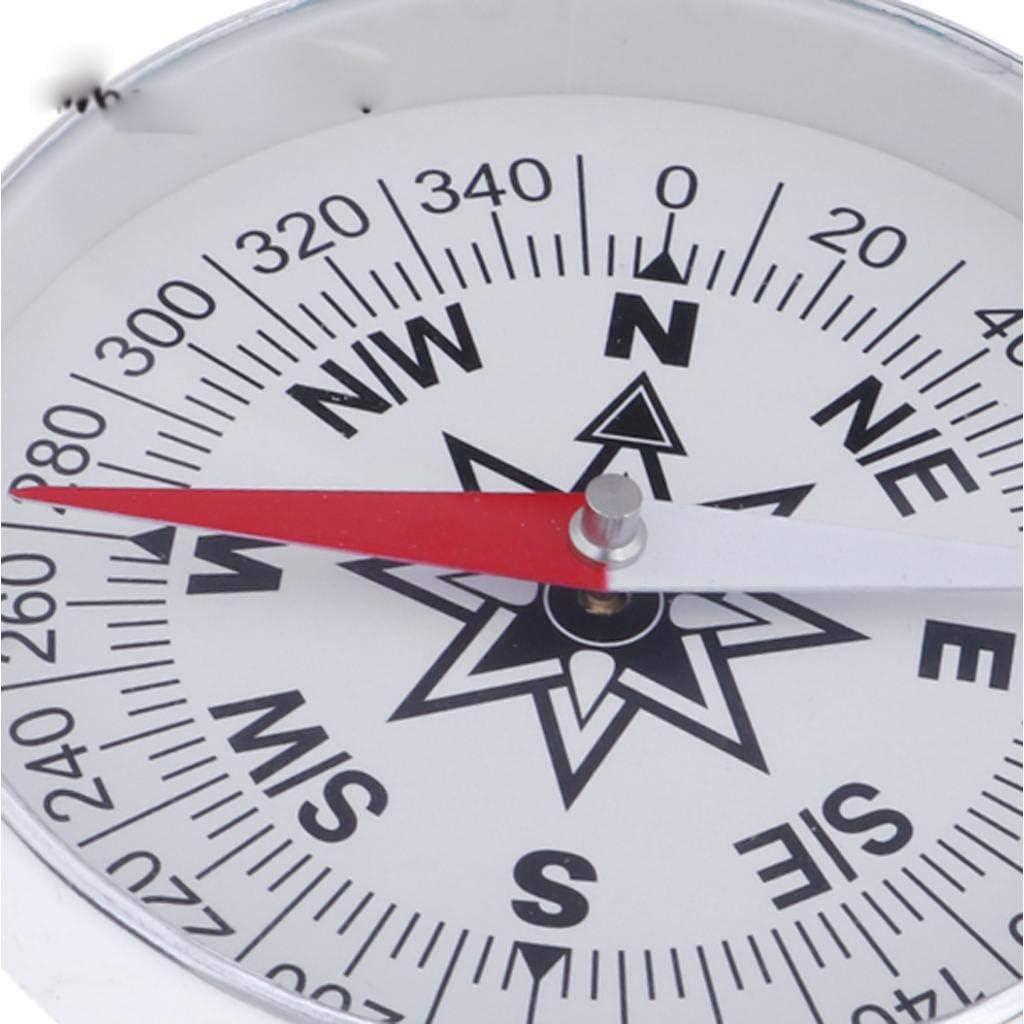 Metal Survival Sighting Compass Waterproof Emergency Tool for Mountaineering Kayaking Boating Camping Hiking Backpacking