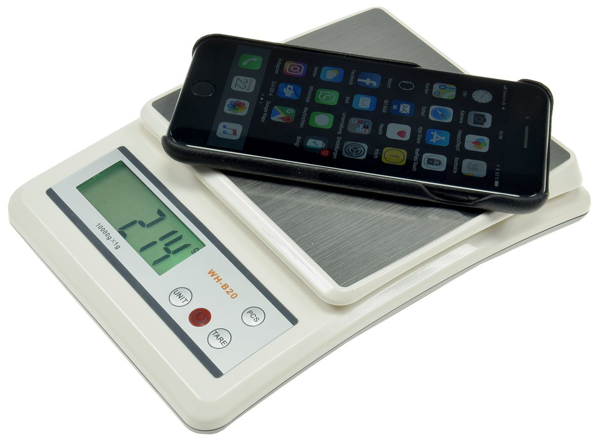Funzione di conteggio della bilancia di precisione 0-10kg, ±1g