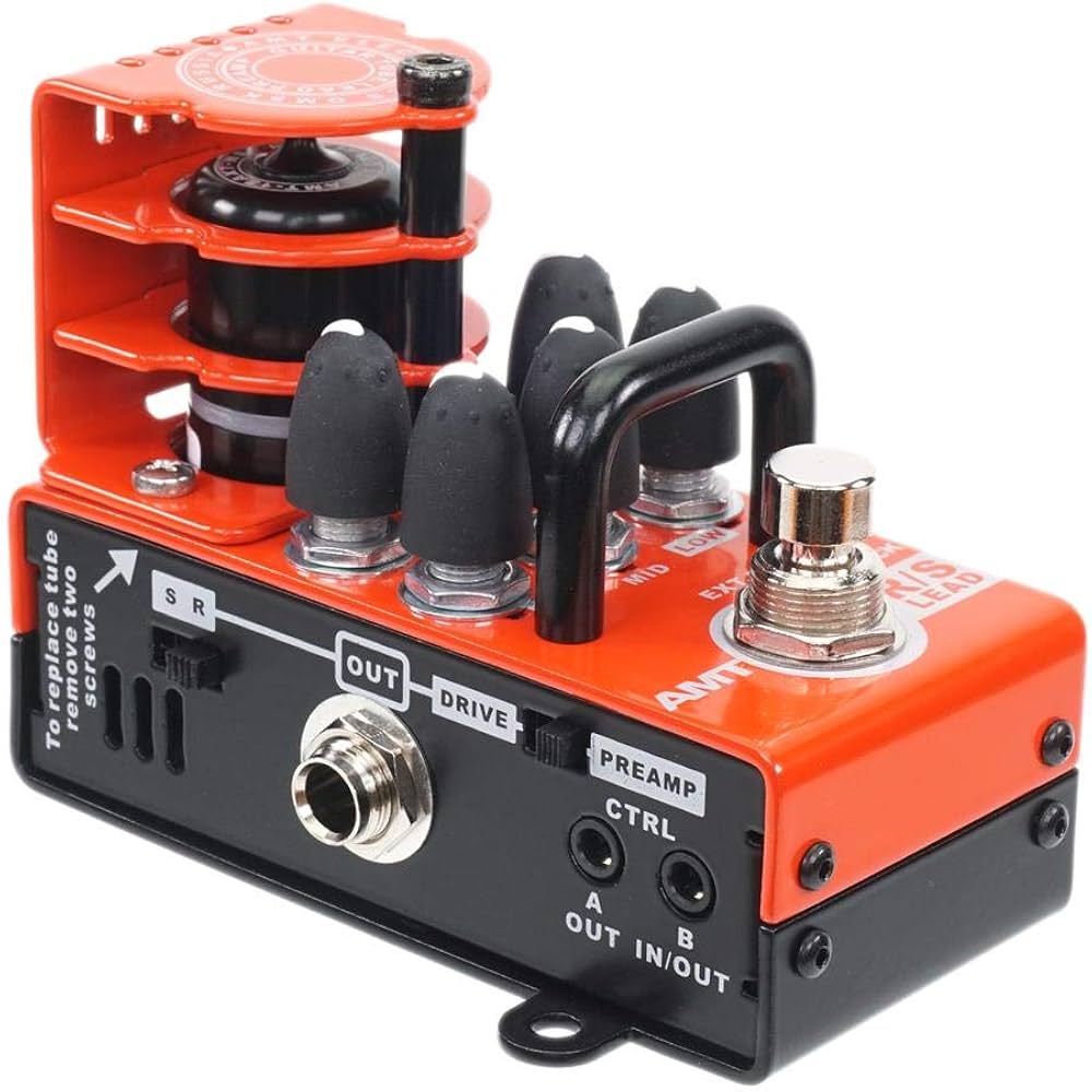 ギター AMT R/S-Lead AMT Bricks R/S-Lead Préamplificateur pour guitare à tube 1 canal