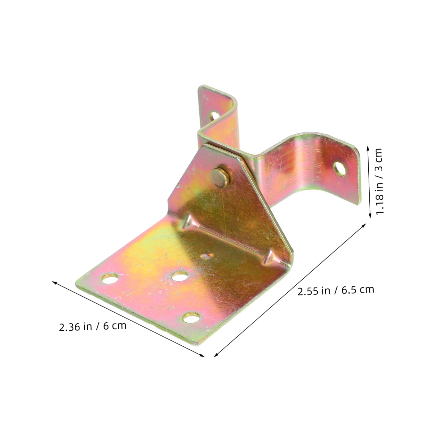 Cabilock 6 Pcs Corner Angle Brackets High Strength Connectors for Tabletop Assembly Furniture Support and Cabinet Connection Simple Installation Finish