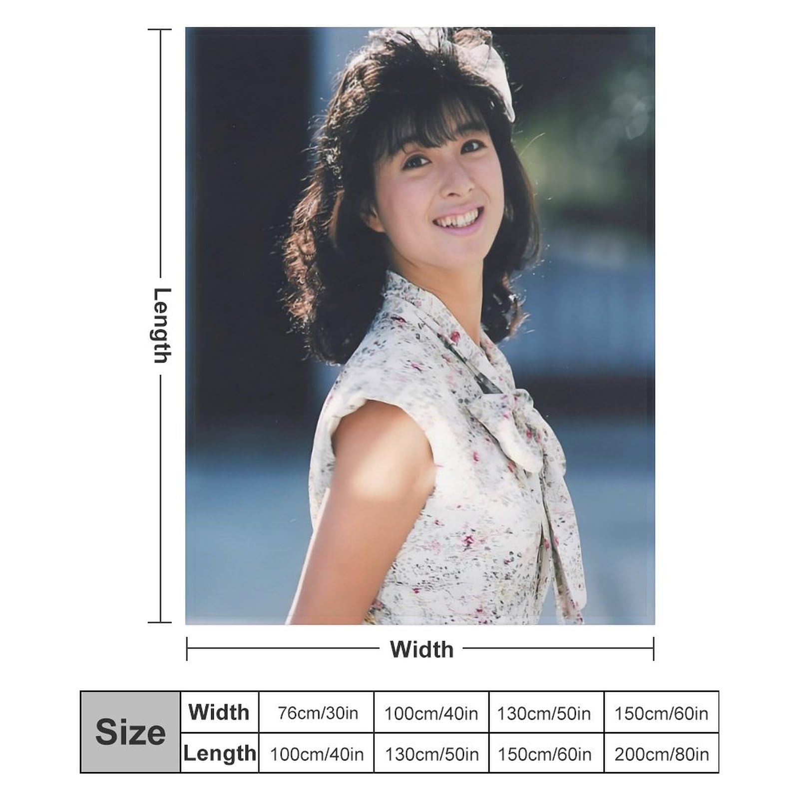 河合奈保子11枚セット　あ-る Amazon｜河合奈保子 (11)ブランケット エアコンブランケット