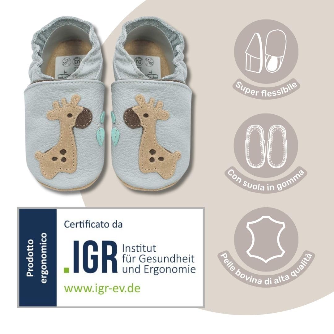 HOBEA-Germany Scarpe Kita safestep per bambini e bambine in diversi modelli