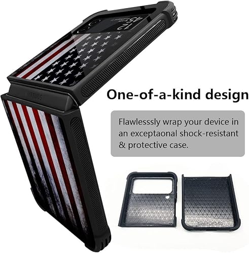 Miniatura 2 de Funda para Samsung Galaxy Z Flip3 5G, protección de grado militar, esquinas a prueba de golpes, funda antiarañazos para Samsung Galaxy Z Flip3 5G,