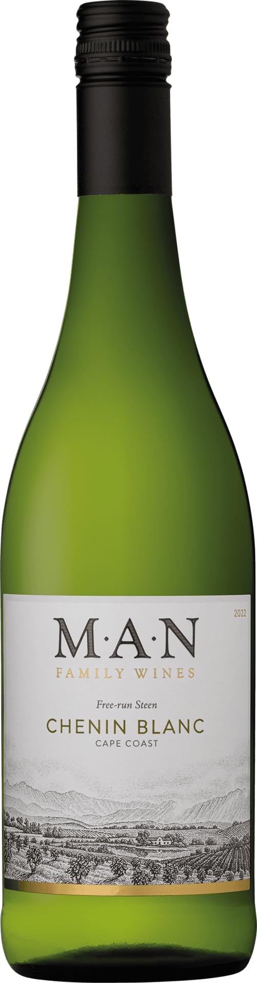 MAN Family Wines Chenin Blanc Free-run Steen (1 x 0,75l) (Packung mit 6)