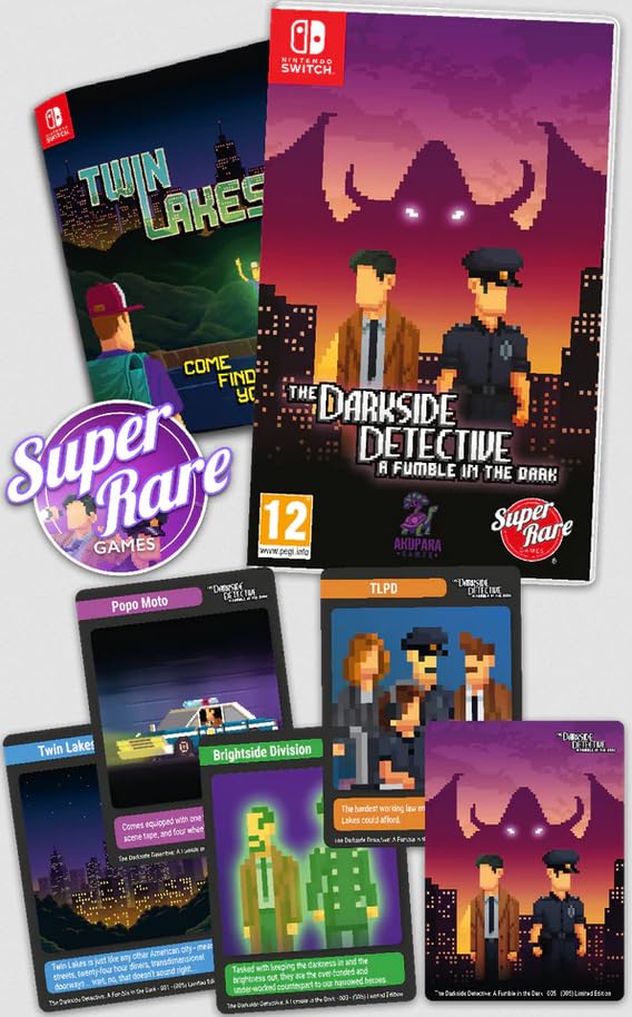 The Dark Side Detective switch スイッチ The Darkside Detective: A Fumble in the Dark - For Nintendo