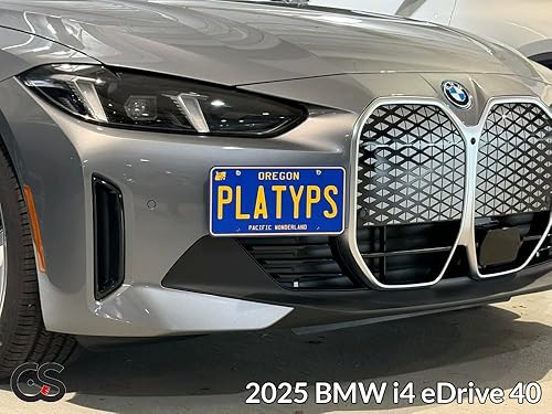 Miniatura 5 de CravenSpeed Platypus - Soporte para placa de matrícula compatible con BMW Serie 4i4  2020-2023  Sin taladrar  Se instala en segundos  Hecho de acero