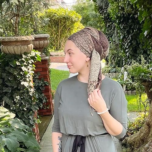 Wrapunzel Pashmina Super Soft Animal Print Scarf for Headwrapping and Fashion. 5 Custom Made Colors of Luscious3