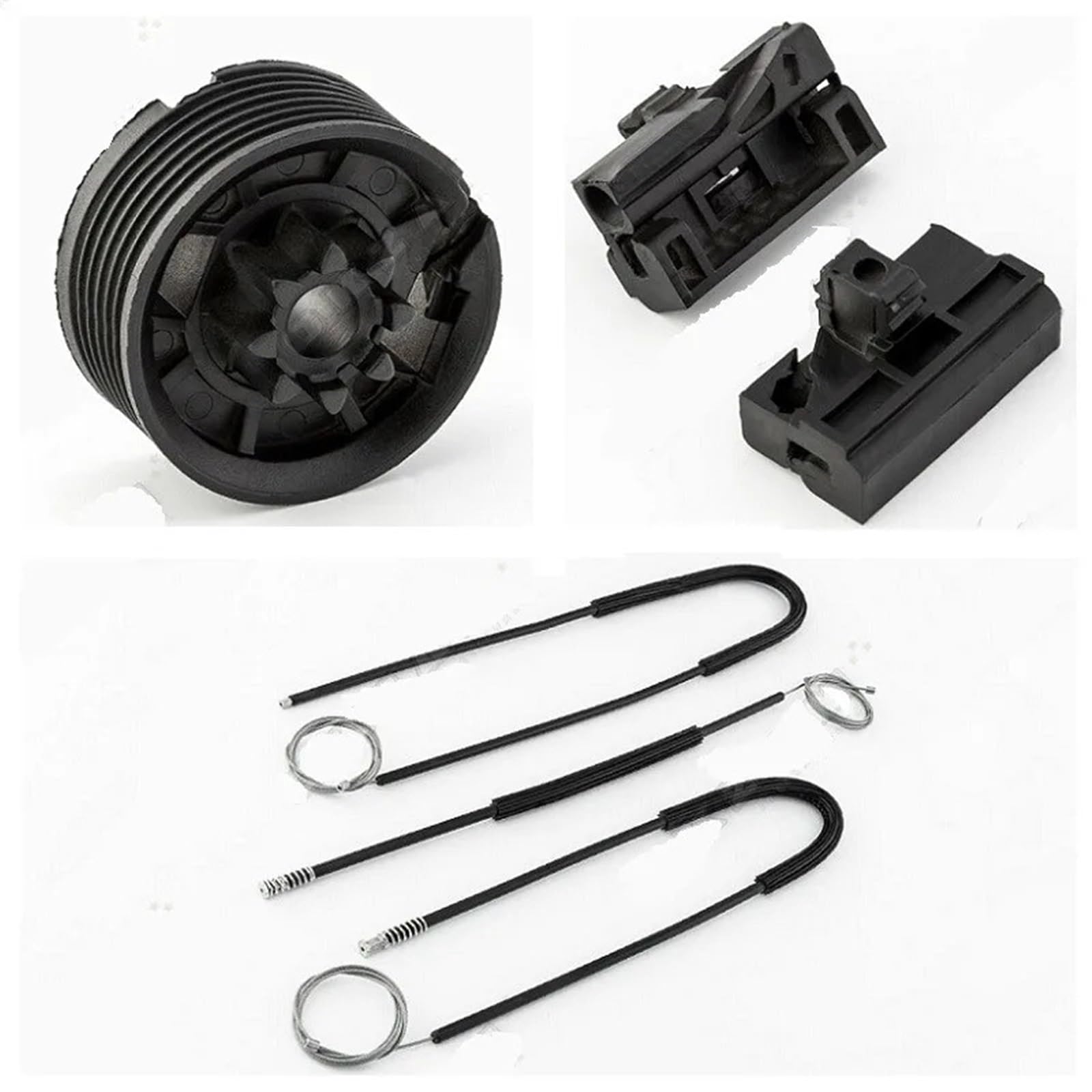 PAWUEJFV Car Electric Window Regulator Window Regulator Repair KIT Fit for Mercedes Front Right from 2003