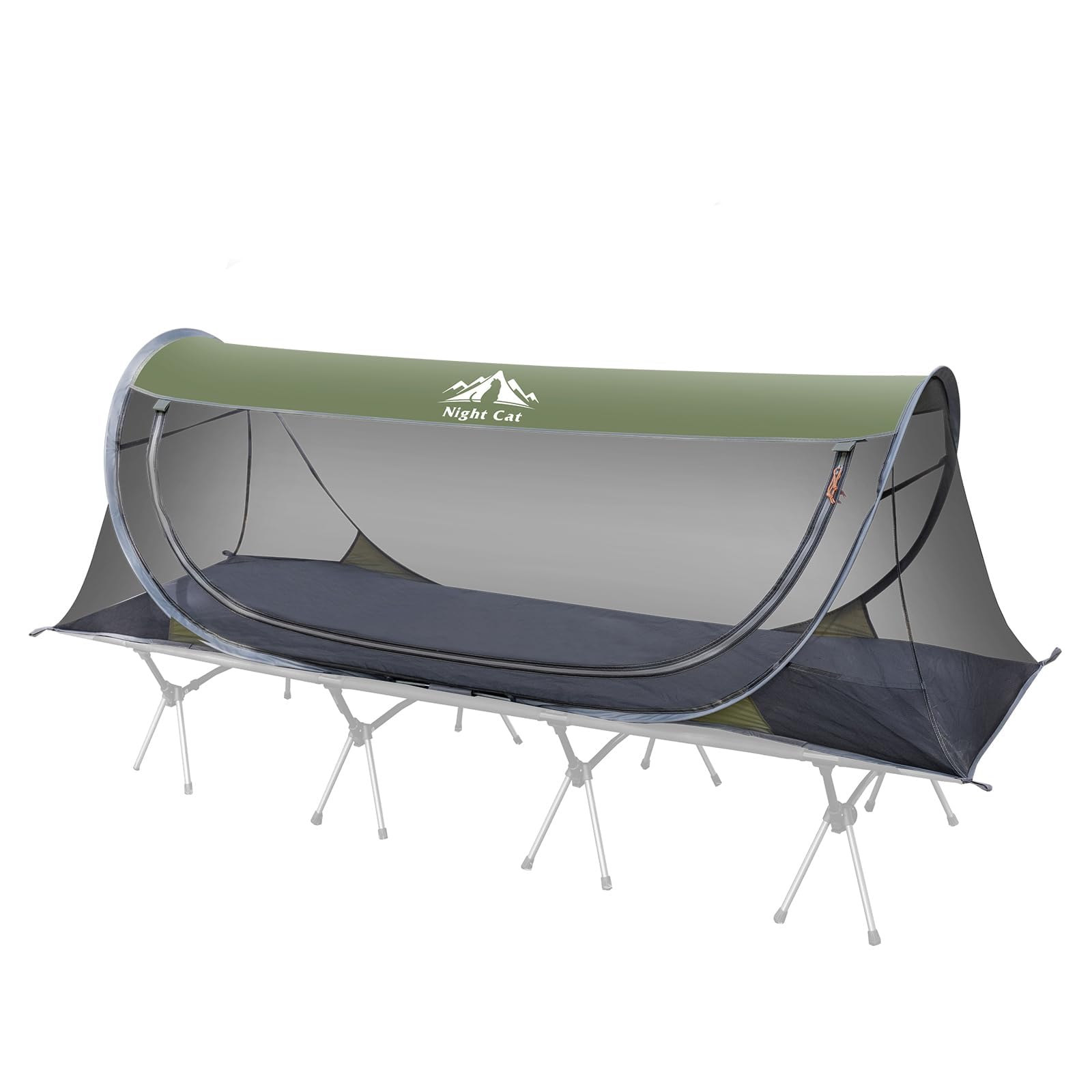 Night Cat Pop Up Tent 1 2 Person: Waterproof Camping Tent Easy Setup for Picnic Festival in Park Backyard 1 Person Black