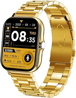 NAUTIG Smart Watch (Answer/Make Call), Touch Screen Bluetooth Smart Watches for Women Men, Smartwatch for Android and iOS Phones, Fitness Watch with Calories/Health/Sleep Monitoring (Color : B)