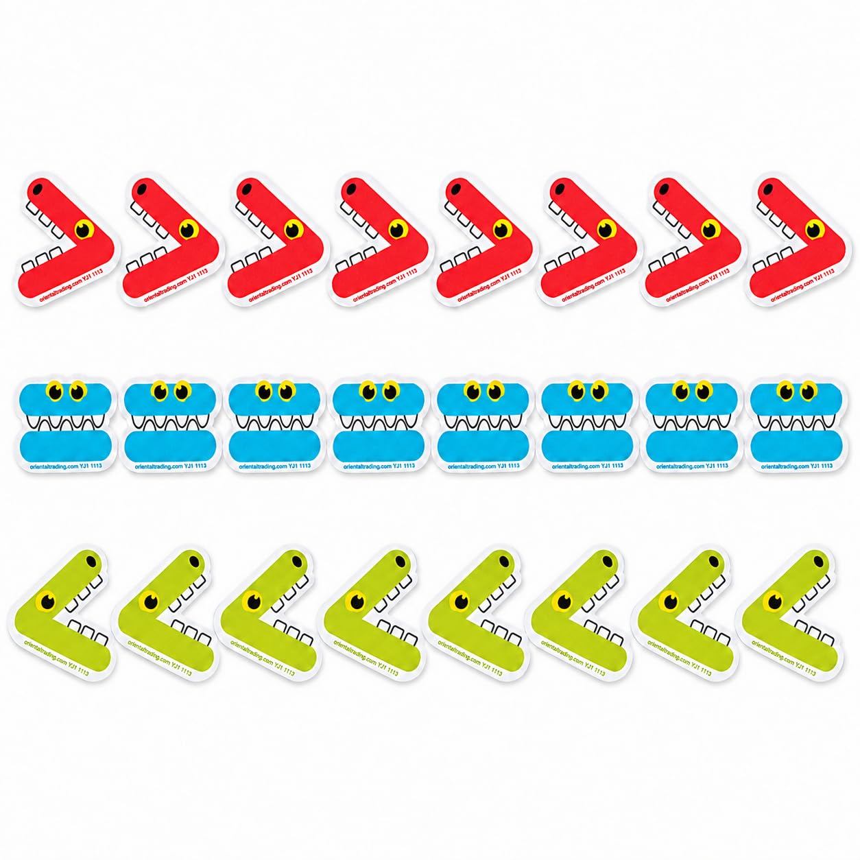 Fun Express Animal Math Magnets 24 Piece Set