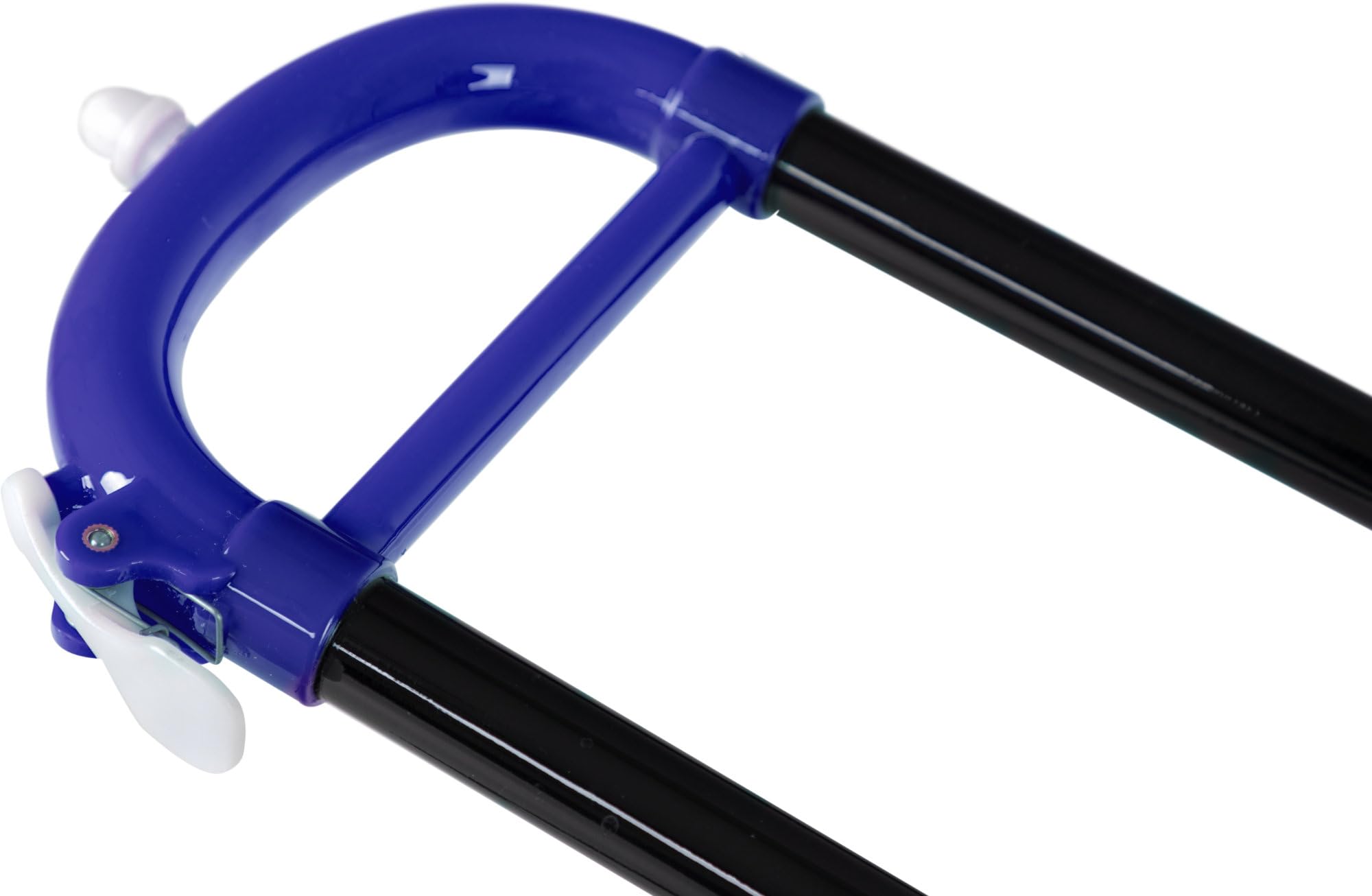 Classic Cantabile MardiBrass ABS Kunststoff Quart-Posaune - Bb/F-Stimmung - Fiberglas-Zug - 850g leicht - Bohrung: 13,9 mm - inkl. Mundstück und Gigbag - blau