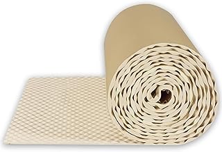 NIANTONG Schaumstoff Akustik Dämmung Akkustik Schaumstoffmatten Rolle Tech Beauty of Sound Dämmung Schaumstoff Zum Gaming Zimmer Schallschutz Wand im Musikstudio Acoustic (20mm Thick, 1x10m, Weiß)
