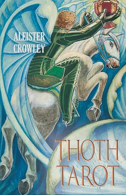 Portada de Tarot Thoth de Aleister Crowley PT: Thoth Tarot - edição padrão - Standard