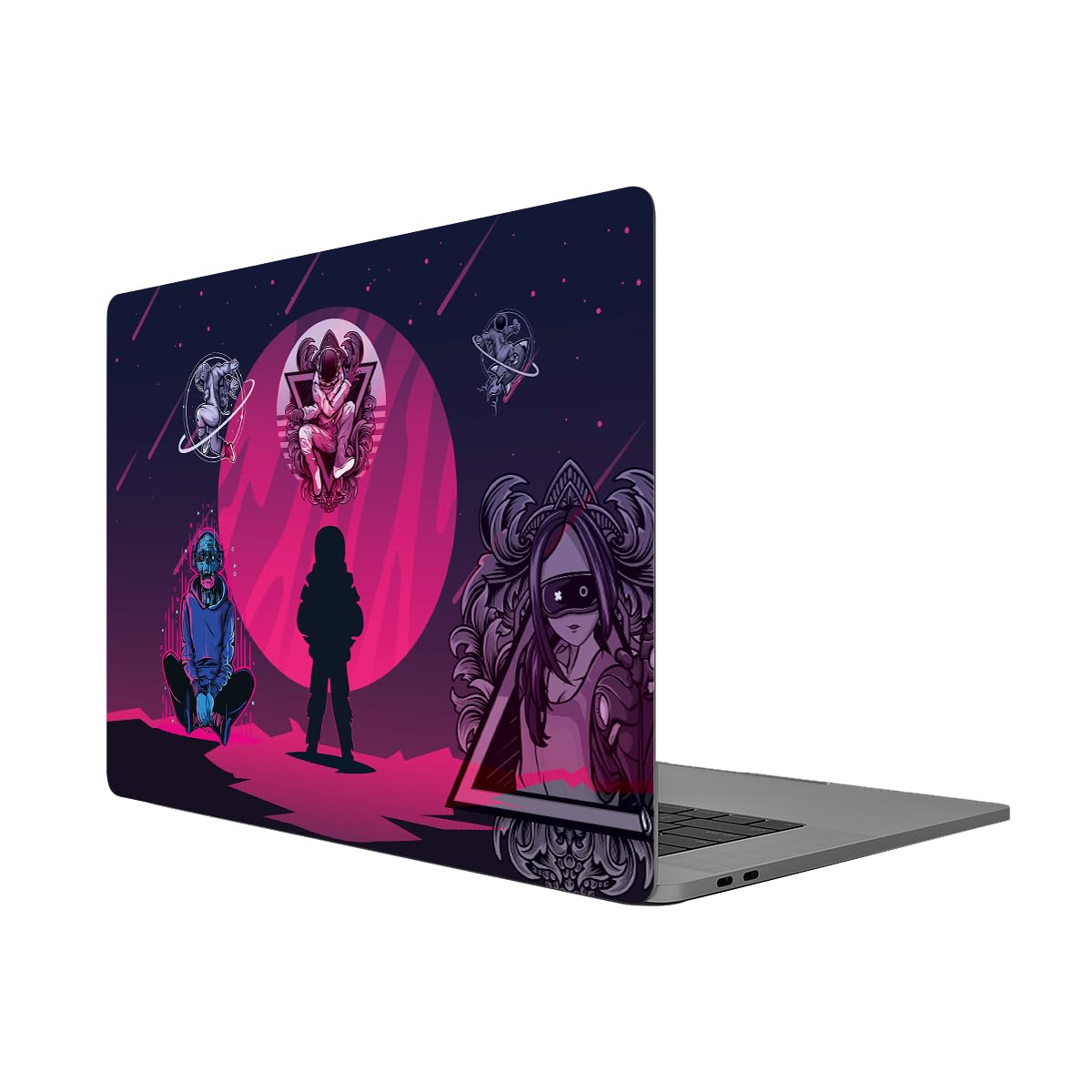 Sunset Mountains Laptop Skin, Laptop Cover, Laptop Skins, Removable La - James & Inks