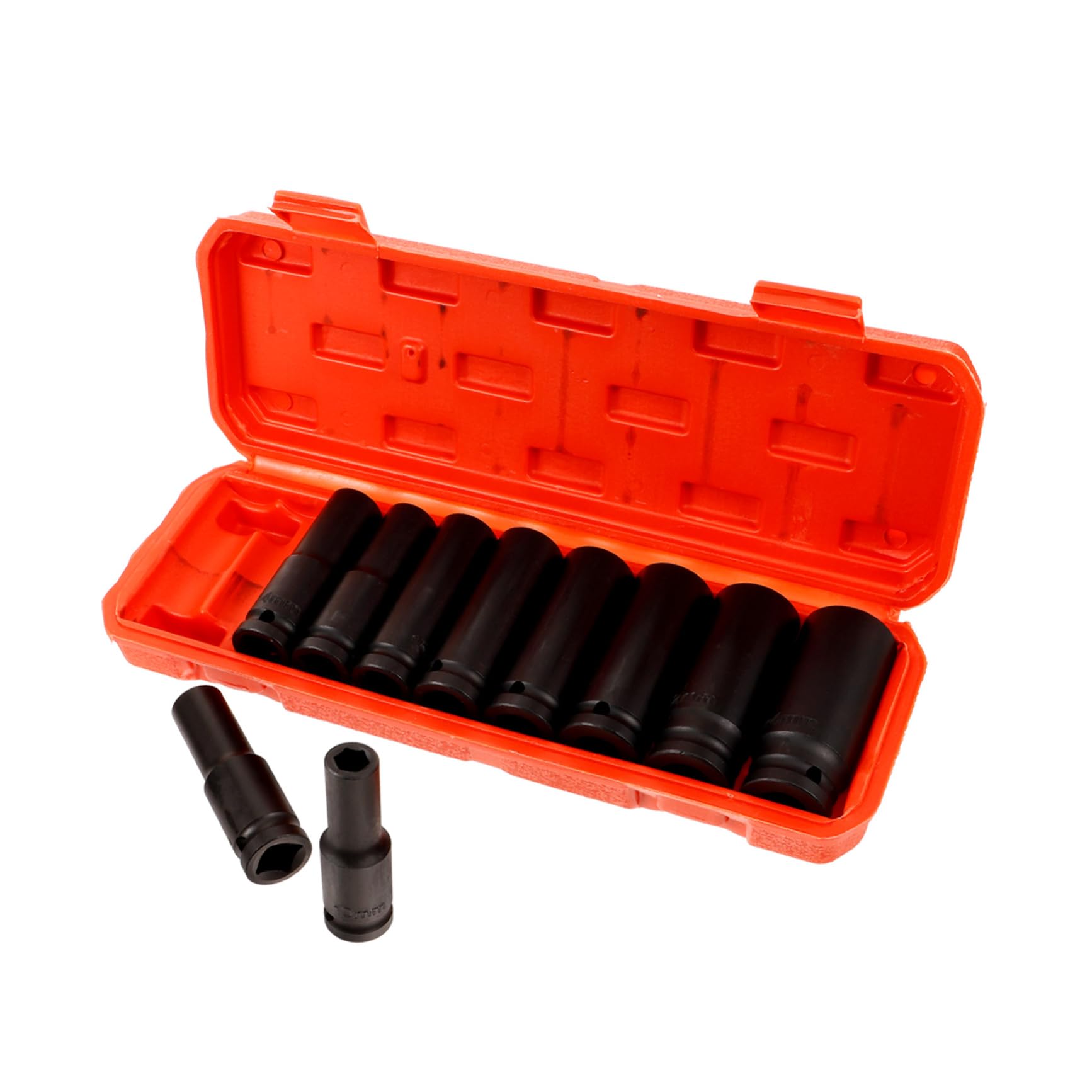 Hemobllo 10pezzi Bussole Ad Impatto Pratico Per Riparazioni Meccaniche e Auto Design Compatto e Resistente Include Scatola Portatile
