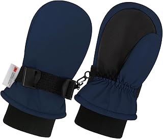 Guantes impermeables de invierno para niños pequeños, guantes de nieve para niños, guantes de esquí, guantes de bebé, Thinsulate, 1-7 años