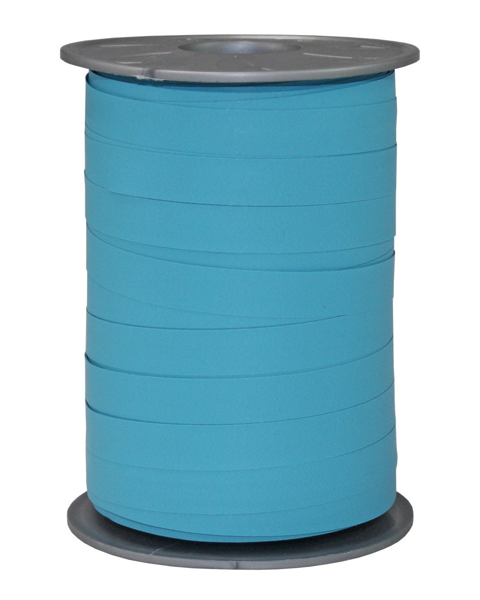 PRÄSENT - OPAK Curling Ribbon Turquoise 10 mm width, 200 m length