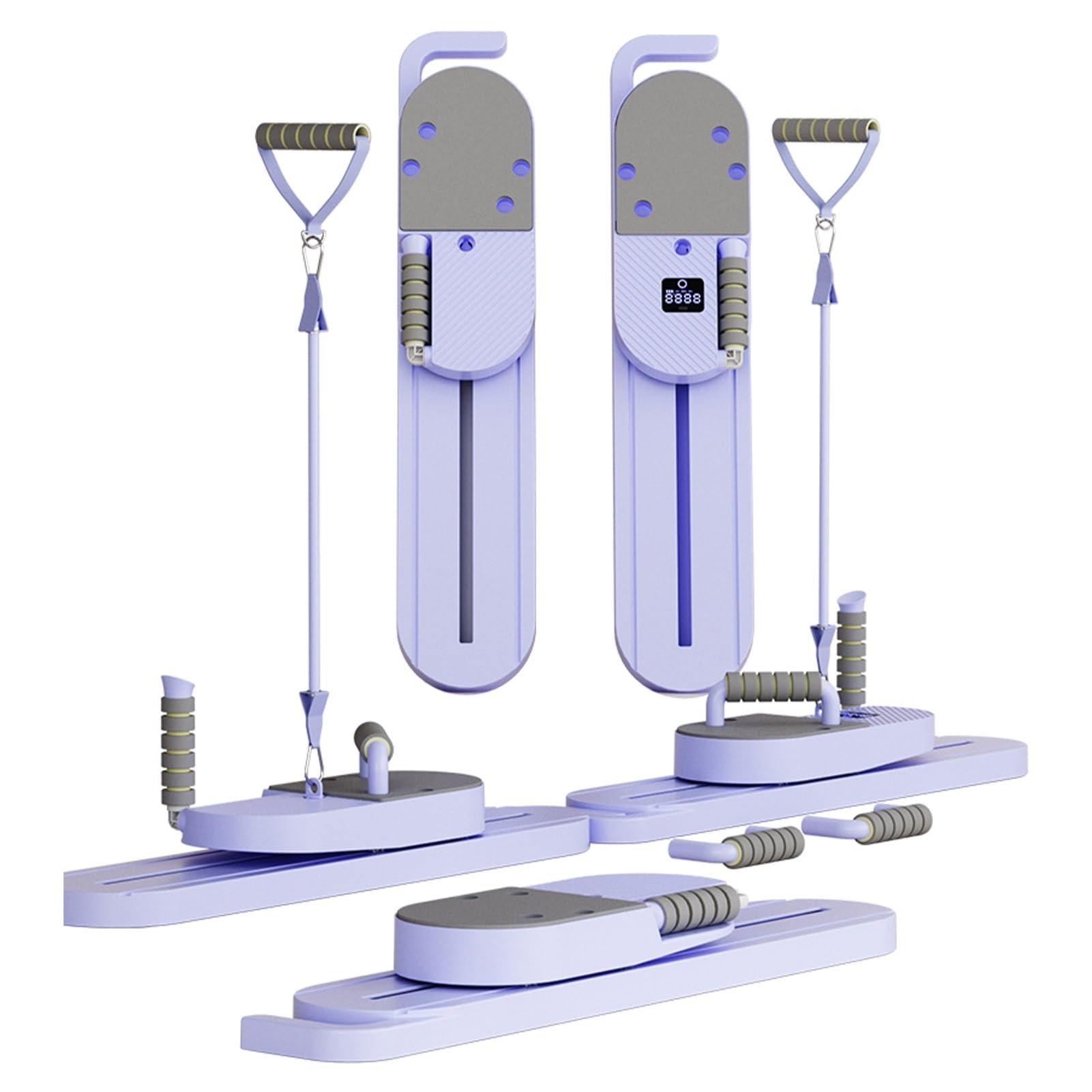 Split-Style Pilates Reformer Détachables Planche Pilate Machine Pilate Maison Roulette Abdominale Ski Machine Core Trainer Équipement Pilates Board