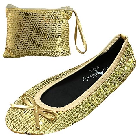 After Party Pumps Gold Sequin Roll Up Shoes Cover