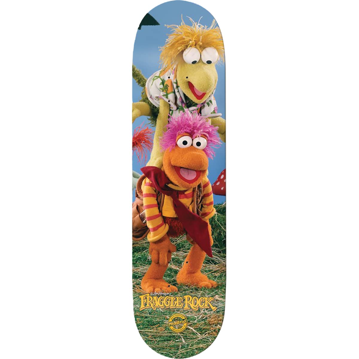 Madrid x Fraggle - Assembled AS Complete Skateboard - Ready to Ride Skateboard - or Choose just The