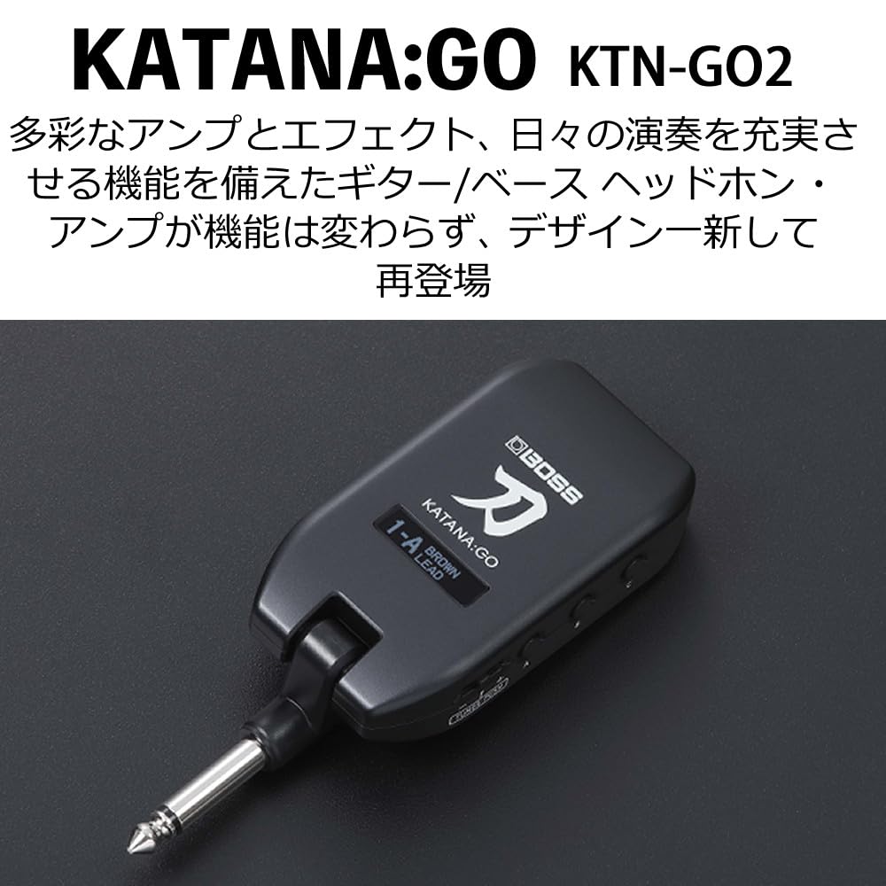 Amazon.co.jp: BOSS KATANA:GO2 KTN-GO2 ヘッドホン HP-CT1 セット