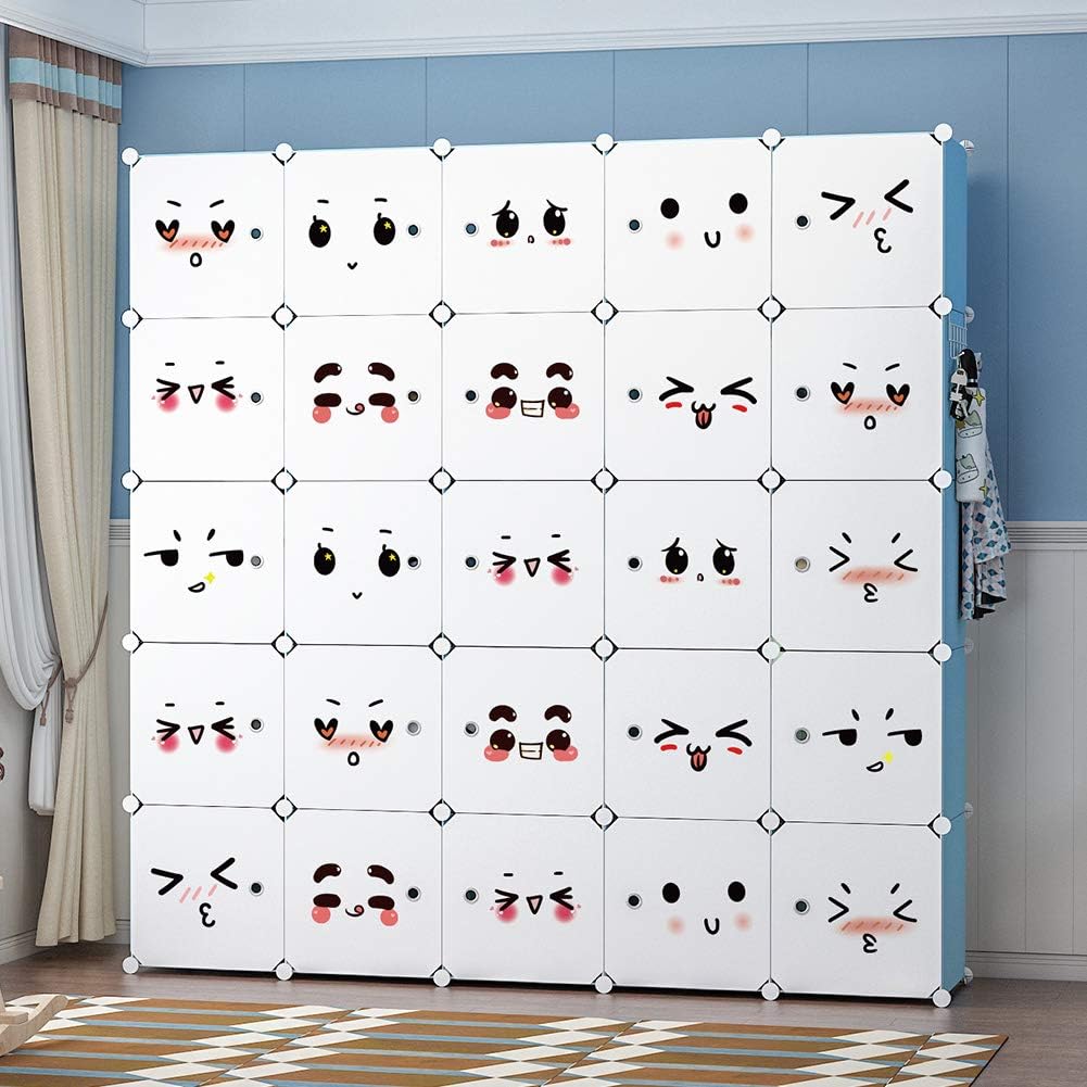 Bеѕt Cуbеr Dеаlѕ 🔥 YOZO Cube Storage Organzier Portable Closet Wardrobe Bedroom Dresser (71x14x71 inches) Portable Closet Cube Shelf Armoire Pantry Cabinet, 25 Cubes, Blue Flаѕh Dеаlѕ - 80% оƒƒ YOZO Cube Storage Organzier Portable Closet Wardrobe Bedroom Dresser (71x14x71 inches) Portable Closet Cube Shelf Armoire Pantry Cabinet, 25 Cubes, Blue