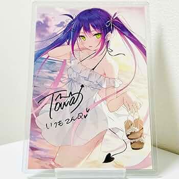 ホロライブ 常闇トワ 誕生日記念2020 直筆サイン入りポストカード ホロライブ 常闇トワ 誕生日記念2020 直筆サイン入りポスト