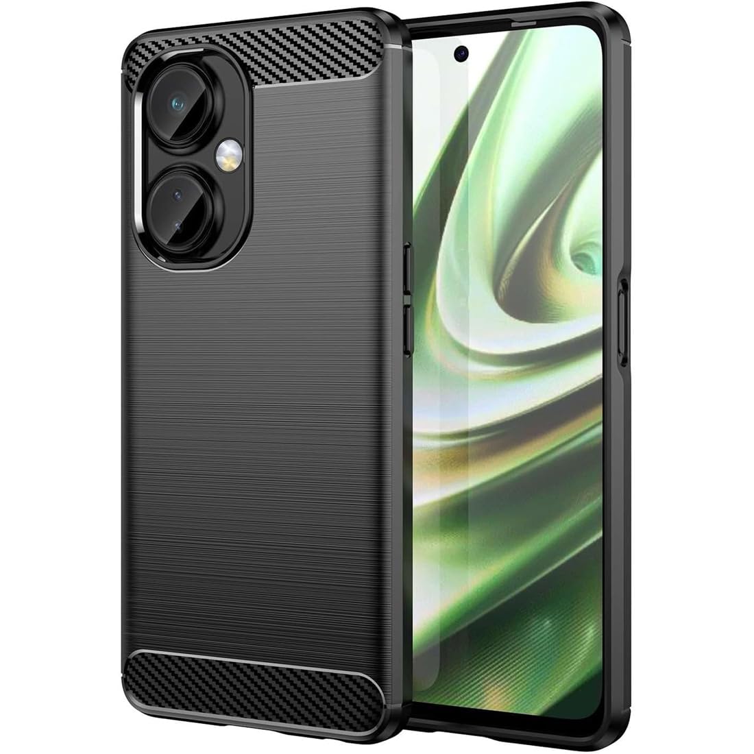 Amazon Brand- Solimo Basic Case for OnePlus Nord CE 3 Lite 5G (Aramid_Black) (B0CJ2J1YLL) Amazon Price History, Amazon Price Tracker