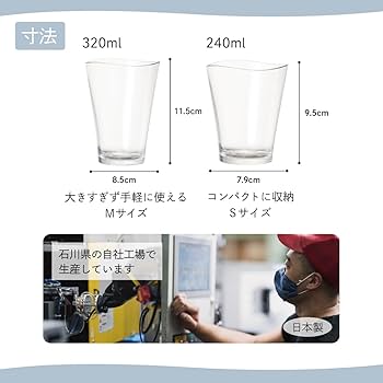 ゆら ランチェキ Amazon｜アイジェイ(IJ) 割れない グラス ゆらぎ 5色セット ギフト