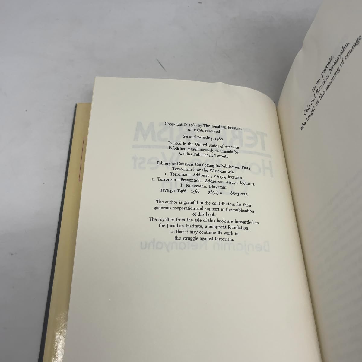 Terrorism: How the West Can Win Netanyahu, Benjamin - PT05