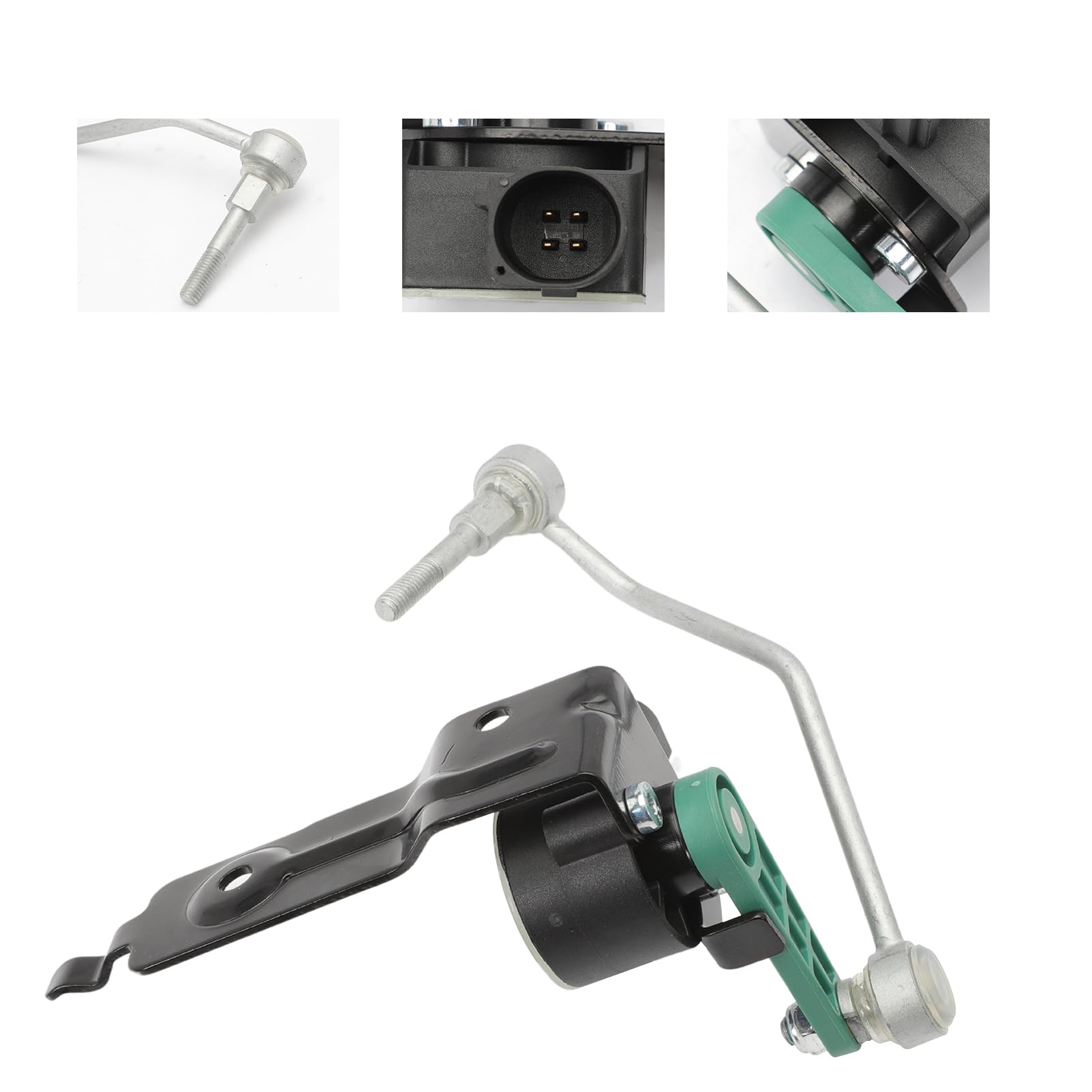 4F0941286B 4F0941286B - Sensor de nivel de suspensión neumática para A6 C6, xenón, regulación de altura 4F2 4F5 4F5 4FH, con varillaje delantero izquierdo y derecho