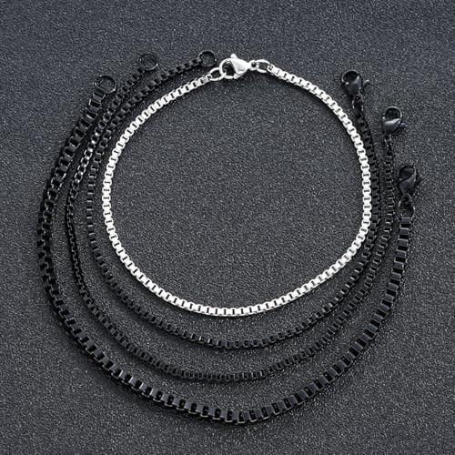 Image of Salty Alpha Anti Tarnish Bracelet for Men | Hand Bands for Boys | Wrist Bracelets for Man | Fashion Jewellery Accessories | Stylish Minimal Jewelry | Gift for Marriage, Birthday, Anniversary