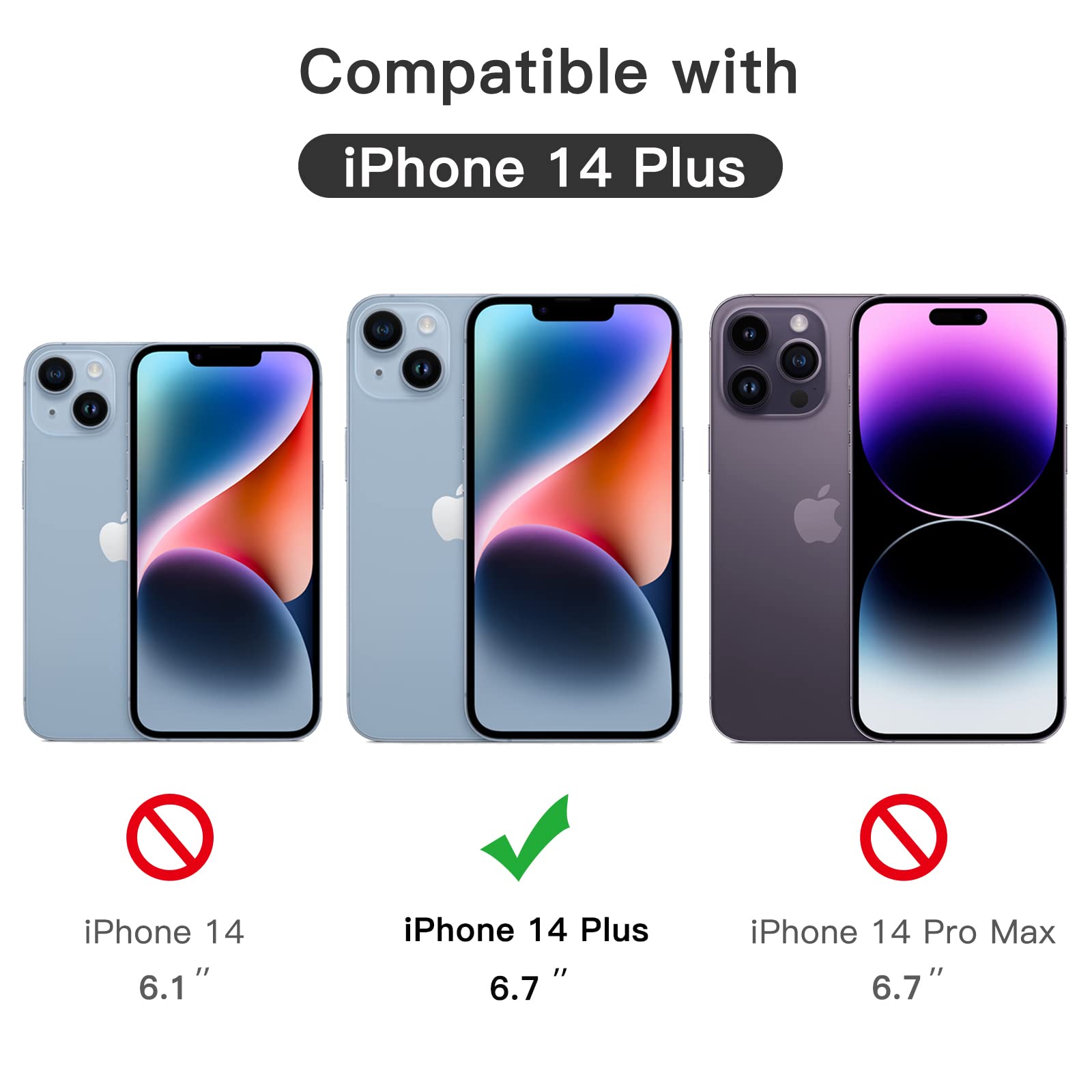 Amazon.com: JETech Full Coverage Screen Protector for iPhone