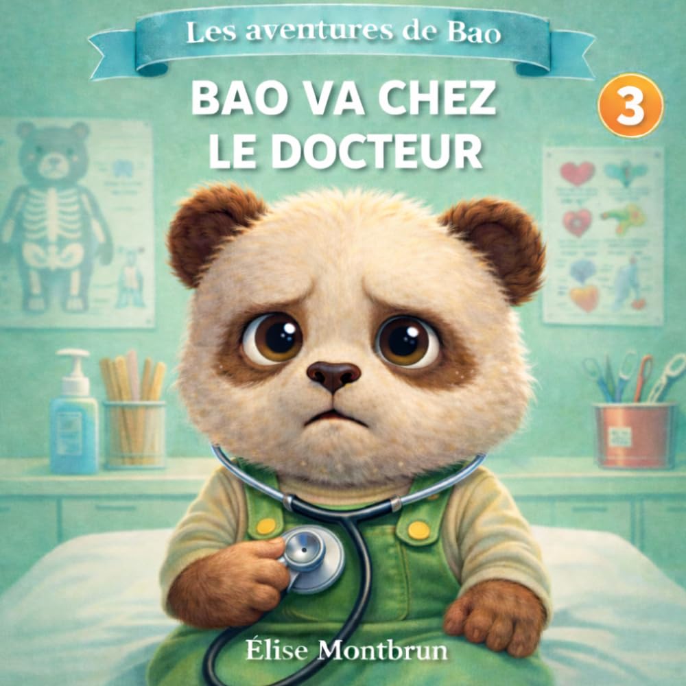 Bao va chez le docteur: Une histoire douce pour apprivoiser la visite médicale avec courage et sérénité (Les aventures de Bao)