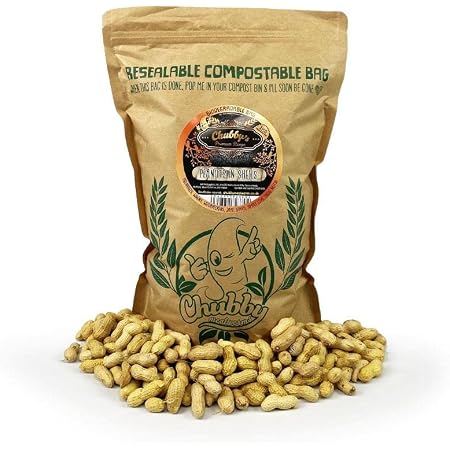 Monkey Shell Peanuts Chubby Peanuts in Shells - Monkey Nuts For Wild Birds & Squirrels 1kg ...