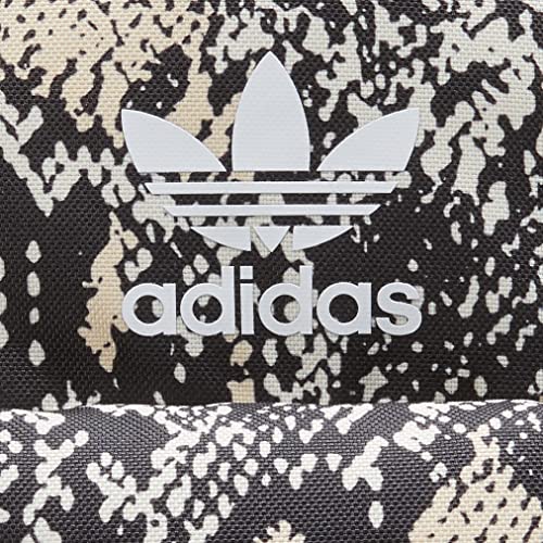 adidas Originals Trefoil 2.0 Mini Backpack Small Travel Bag, Python Black-Sand Strata/Black, One Size3