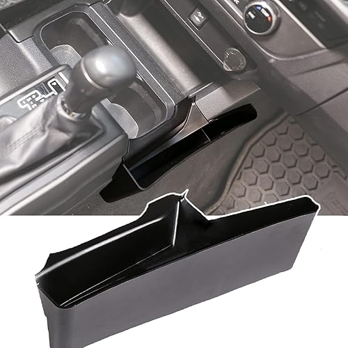 Miniatura 7 de CHEAYAR Caja de almacenamiento lateral de control central para Toyota Tacoma 2016 2017 2018 2019 2020 2021 2022 2023, bandeja organizadora de cambio