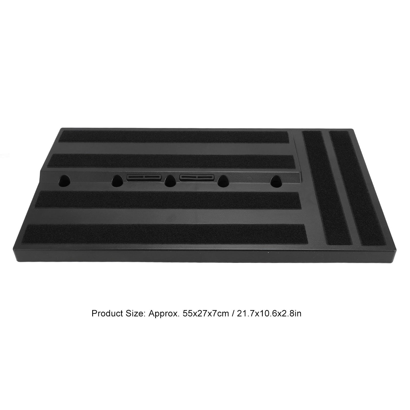 Efekty Gitarowe Pedalboard Solidny i Wygodny do Występów na żywo w Domu 21,7 X 10,6 X 2,8 Cala dla Gitarzysty