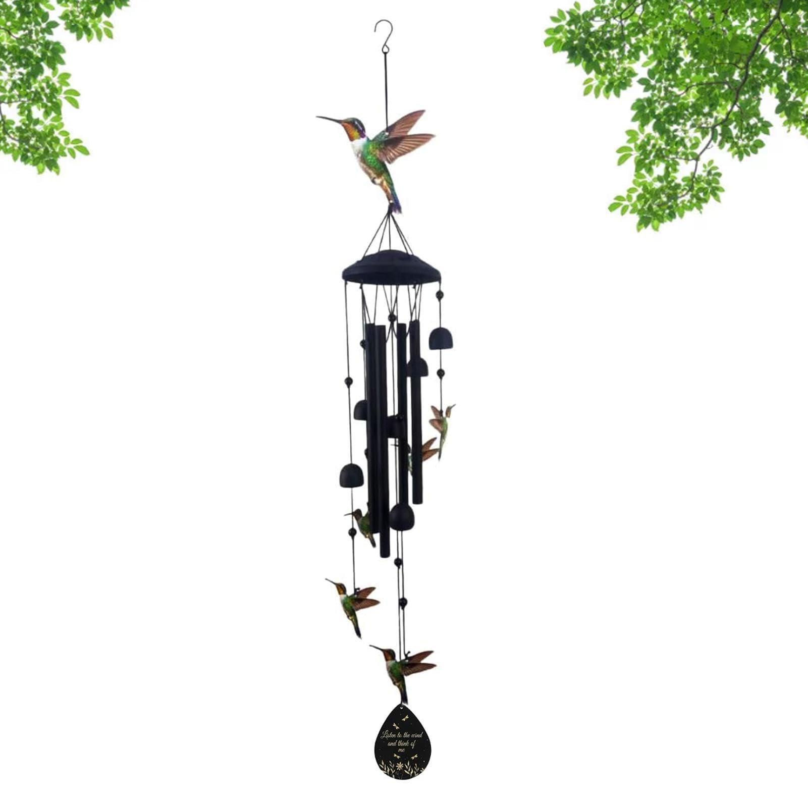 Carillon éolien en métal cadeau idéal pour maman et grand-mère déco de jardin