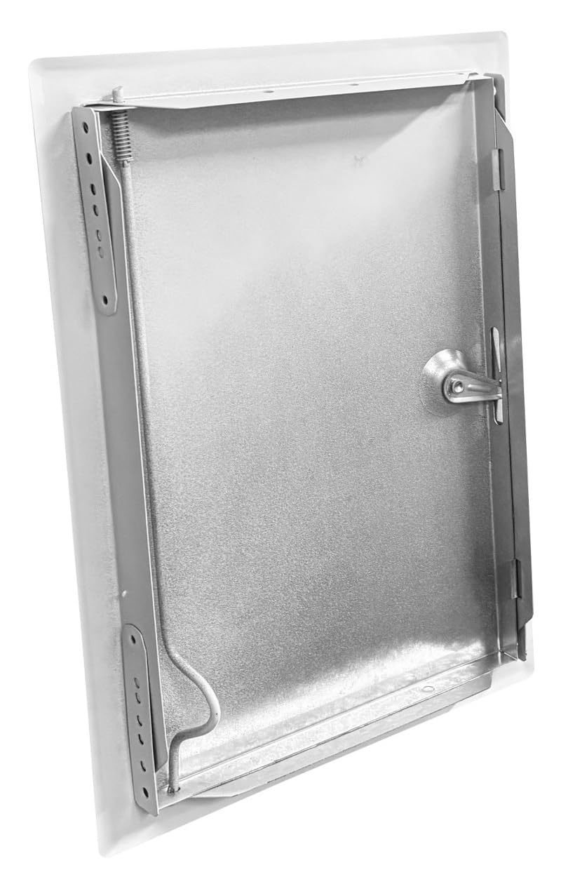 Revisionstür 50 x 60 cm weiß mit Vierkantverschluss incl. Schlüssel