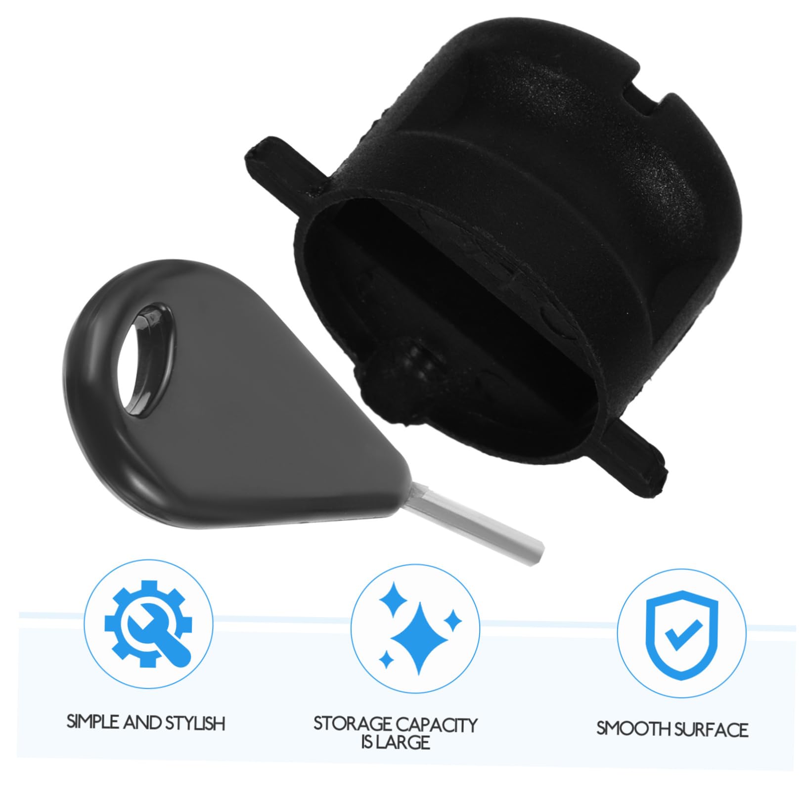 LIOOBO Rudder Groove Base 13pcs Plastic Fin Set for Surfboard Kayak Easy Install Replacement