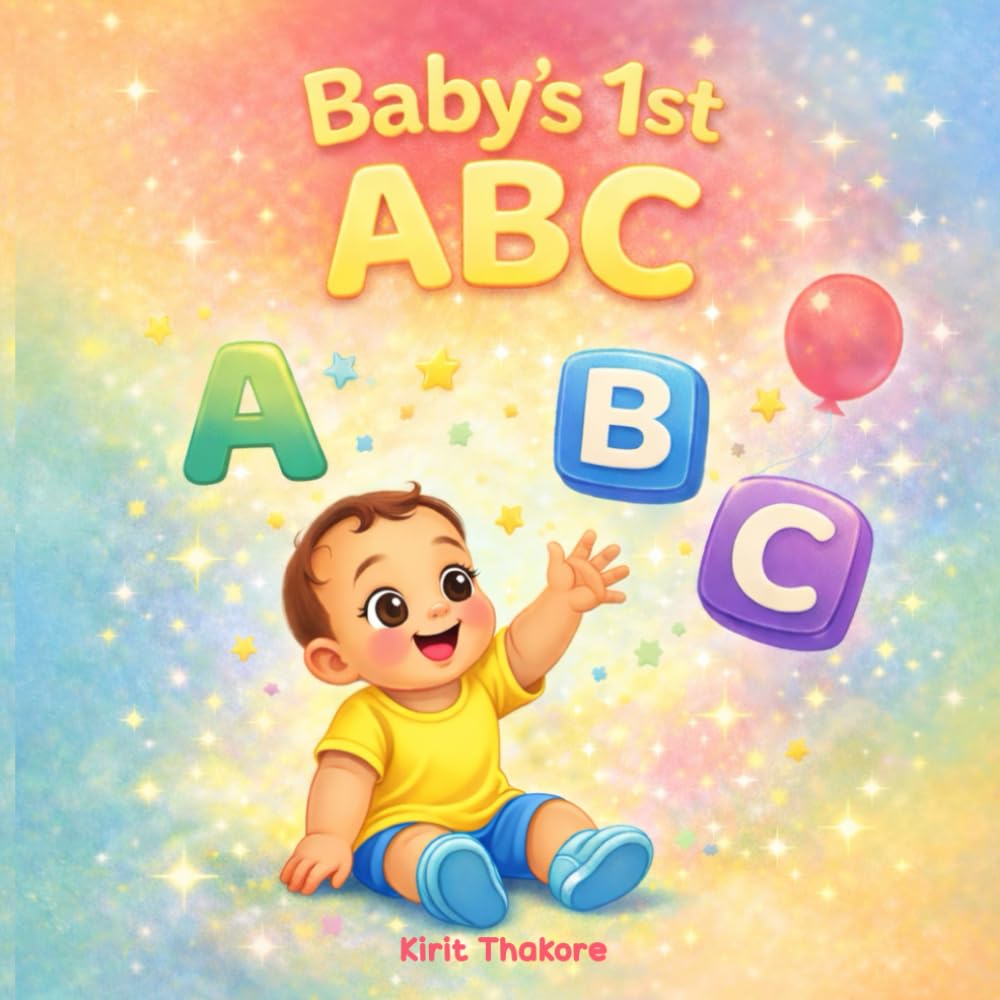 Baby's 1st ABC: An Early Learning Alphabet Book for Babies and Toddlers - Learn Letters and First Words (Baby's First Series)