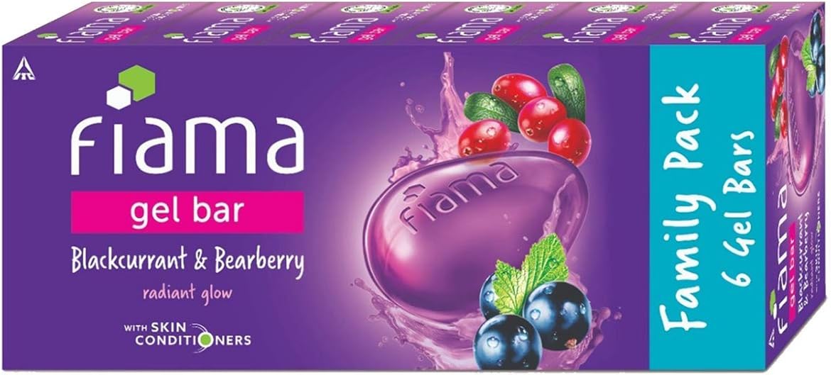 Gel Bar Blackcurrant and Bearberry,125g (Pack of 6)