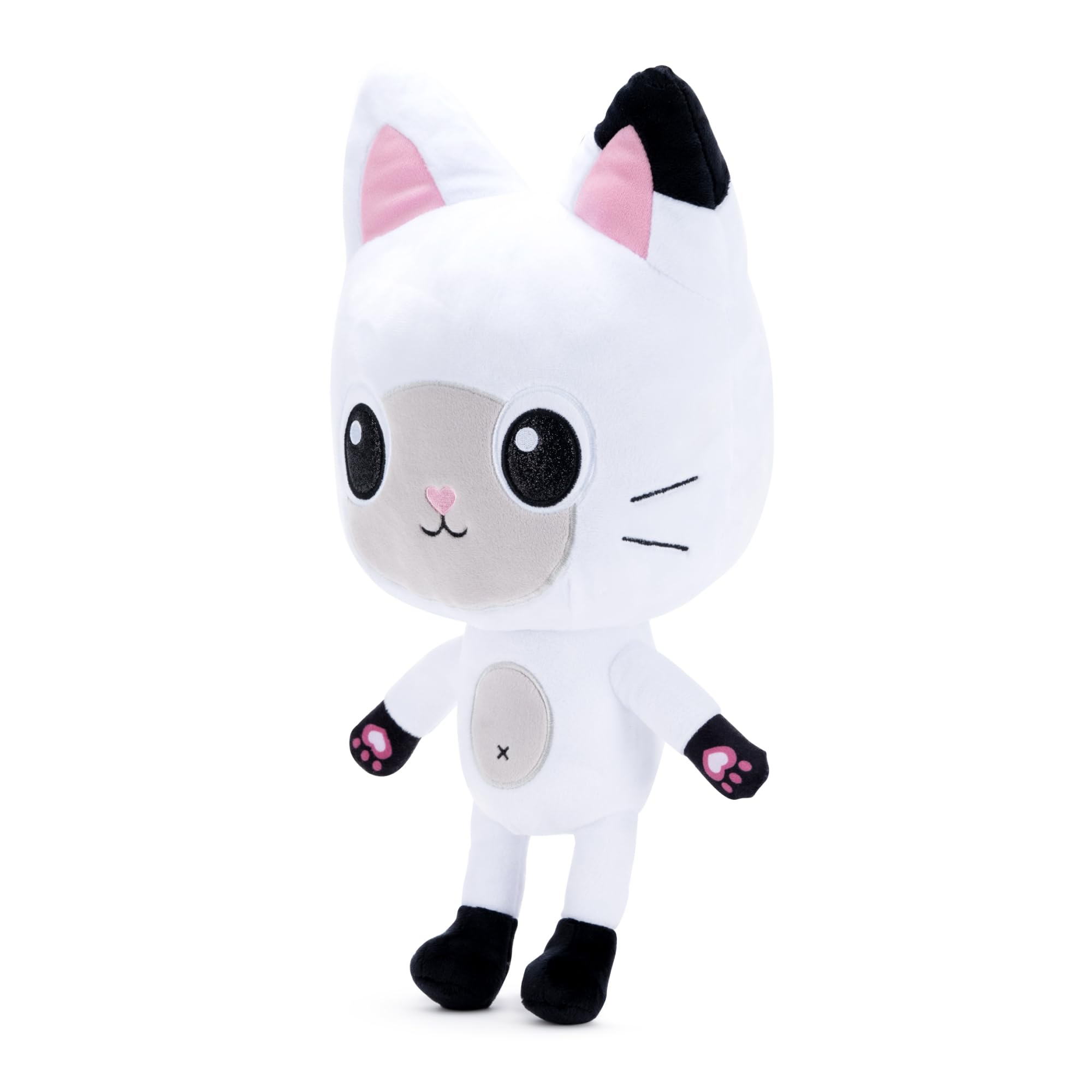 Famosa Softies - Pandy Paws from the Gabby's Dollhouse Cartoon Series, Measures 46 cm, Cuddly, Cuddly, 100% Recycled Fiber Material, for Boys and Girls of Any Age (760022858)