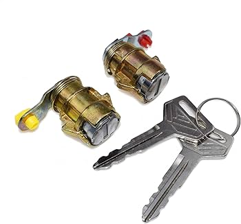Amazon.com: DOOR LOCK Cylinder SET With keys For For 89-95 Toyota